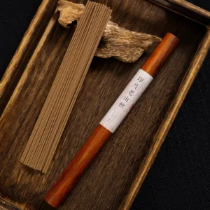 Natural incense in rosewood tubes