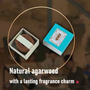 Natural agarwood, with a lasting fragrance charm