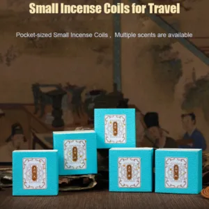 Small Incense coils for travel