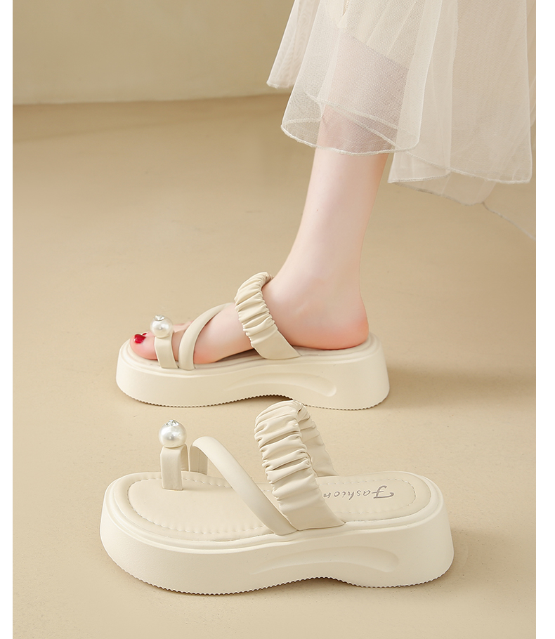 Summer sandals, casual and versatile half - slip women's shoes for outdoor wear