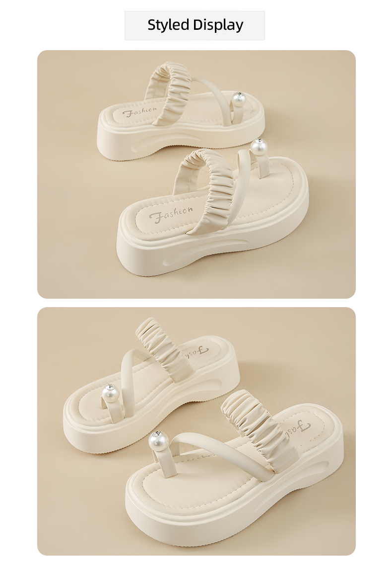 Summer sandals, casual and versatile half - slip women's shoes for outdoor wear