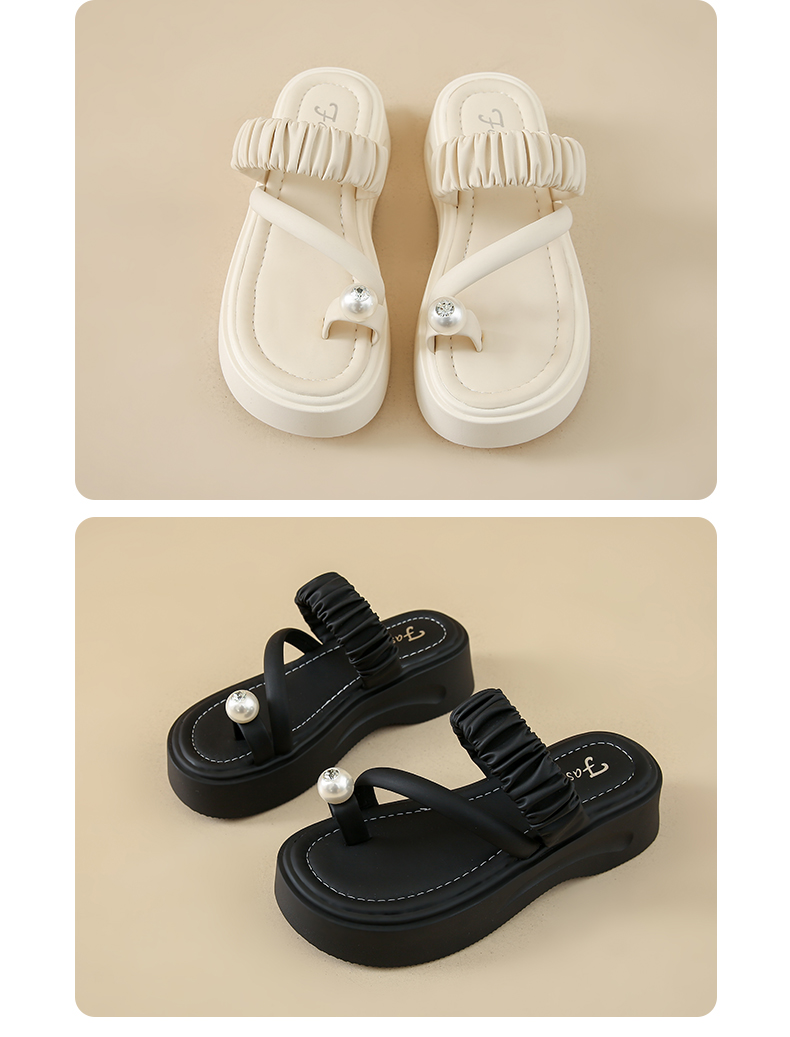 Summer sandals, casual and versatile half - slip women's shoes for outdoor wear