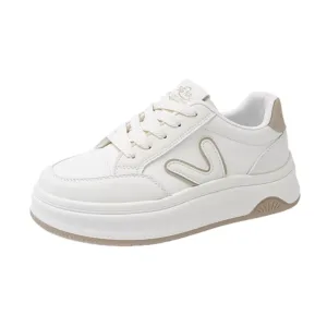 Low-top skate shoes, white sneakers, sports casual women's shoes 8513
