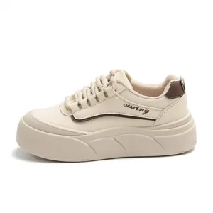 White sneakers, skate shoes, casual and versatile women’s shoes GT8806