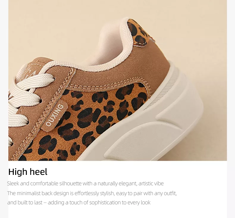 White sneakers, skate shoes, casual and versatile women’s shoes GT8805