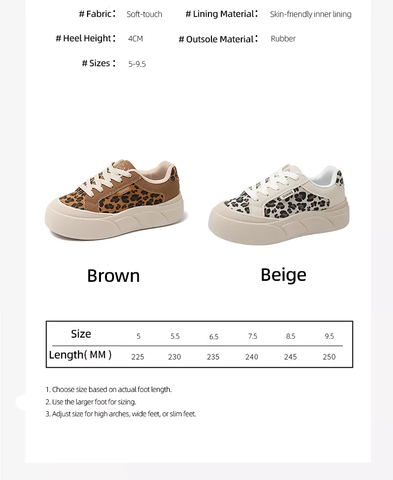 White sneakers, skate shoes, casual and versatile women’s shoes GT8805