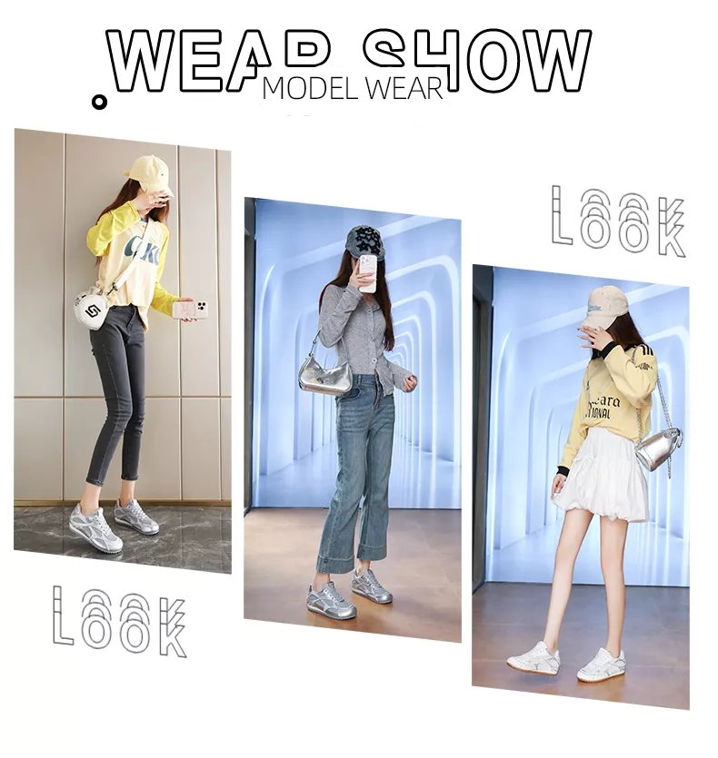 BN2006 Cortez women's sports casual shoes with built - in height increase, for outdoor wear