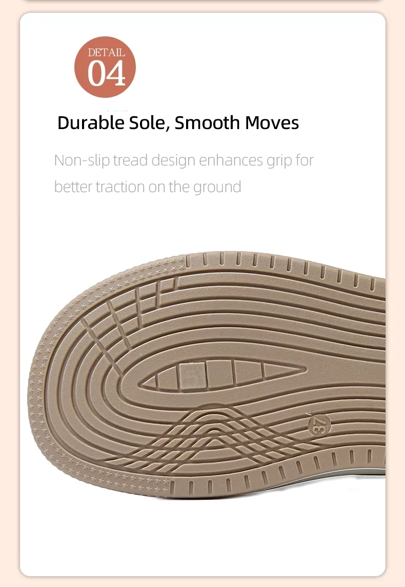 Low-top skate shoes, white sneakers, sports casual women's shoes 8513