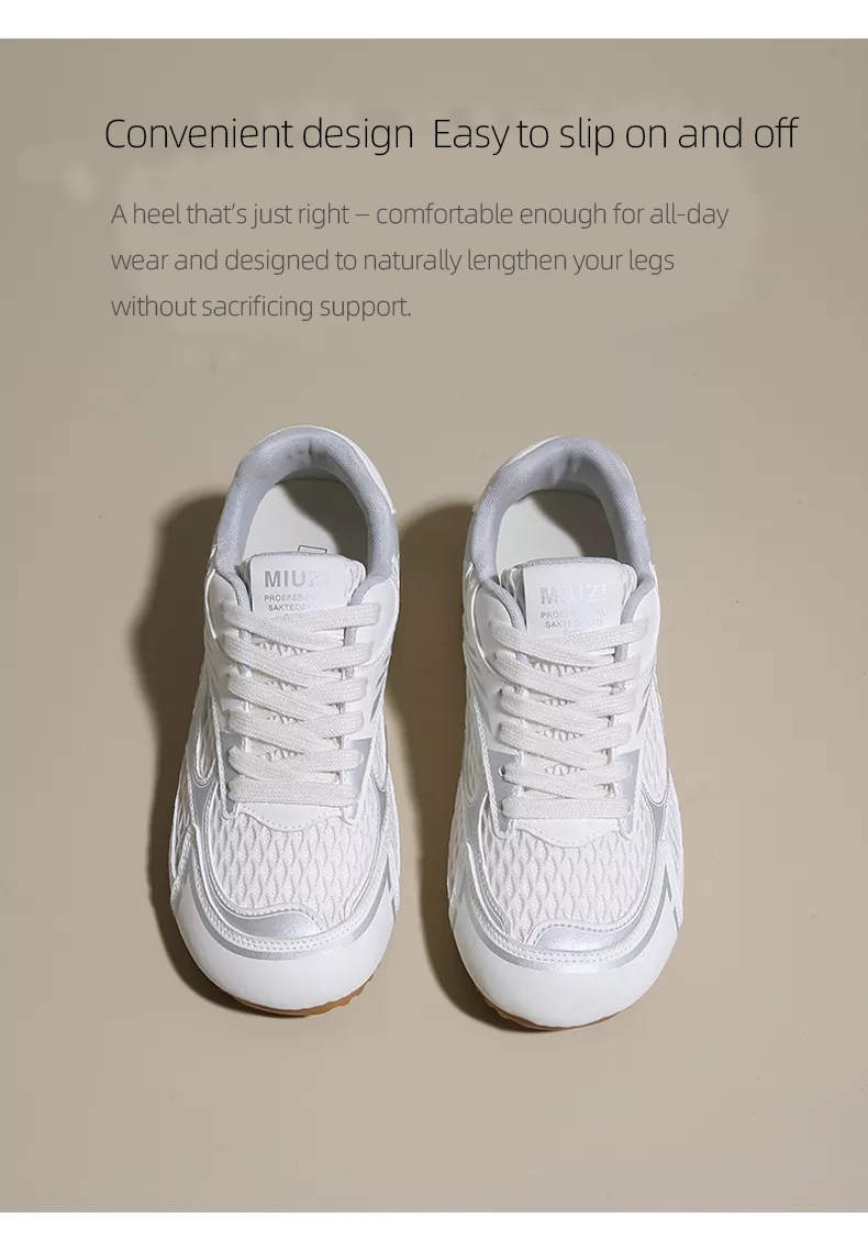 BN2006 Cortez women's sports casual shoes with built - in height increase, for outdoor wear