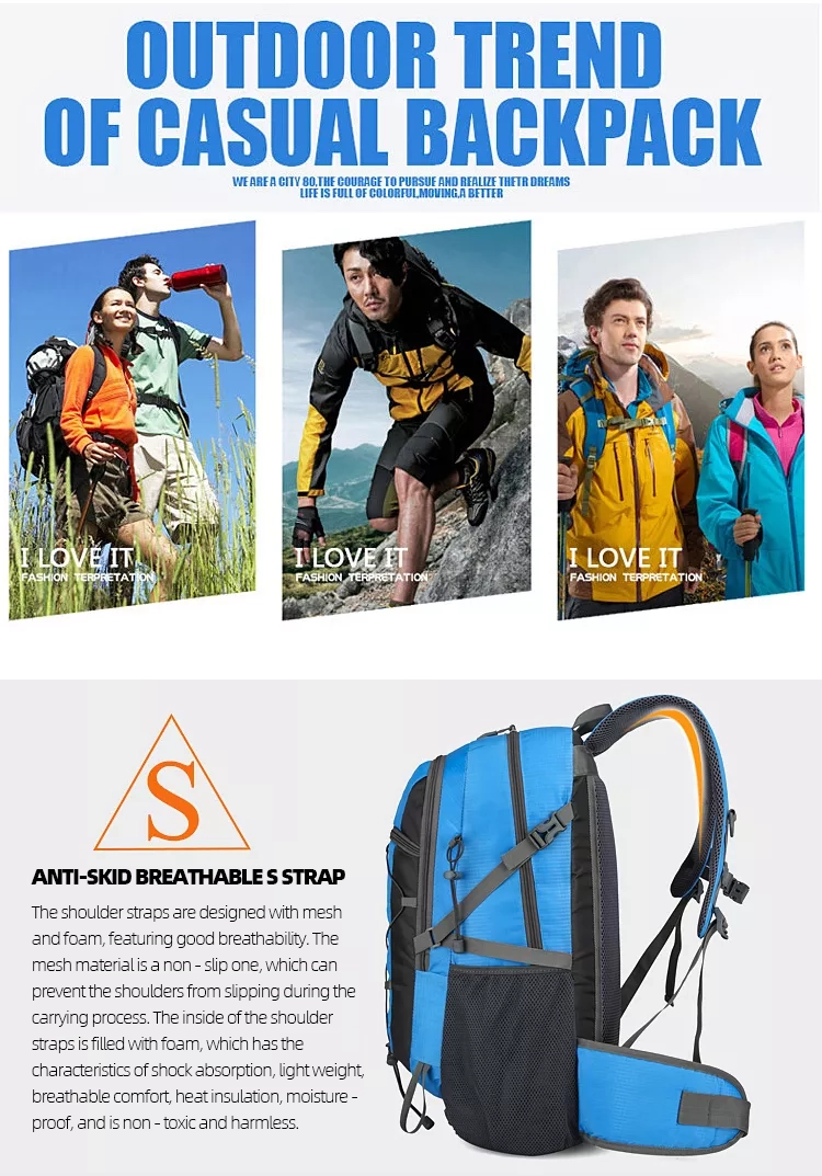 Outdoor Pinnacle Outdoor Travel Mountaineering Backpack