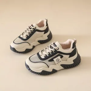 Summer breathable single-mesh dad shoes for women, sports style