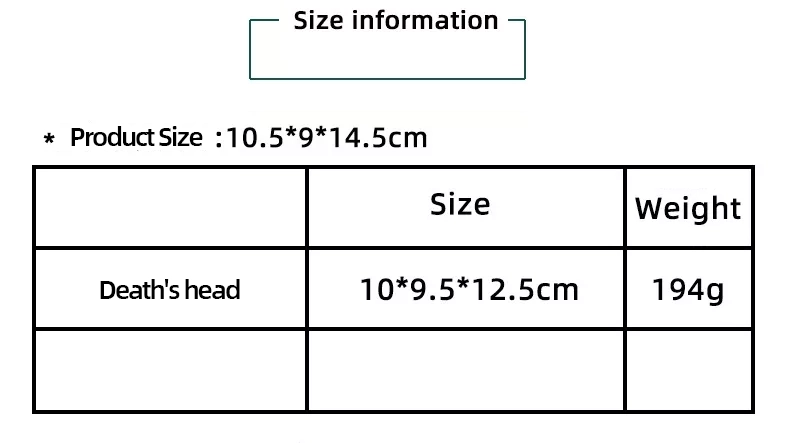 Friendly reminder: The product size is manually measured, and a slight error is normal. The data is for reference only, and the actual product shall prevail. The product may have a slight color difference due to shooting, lighting, monitor, etc. Please understand.